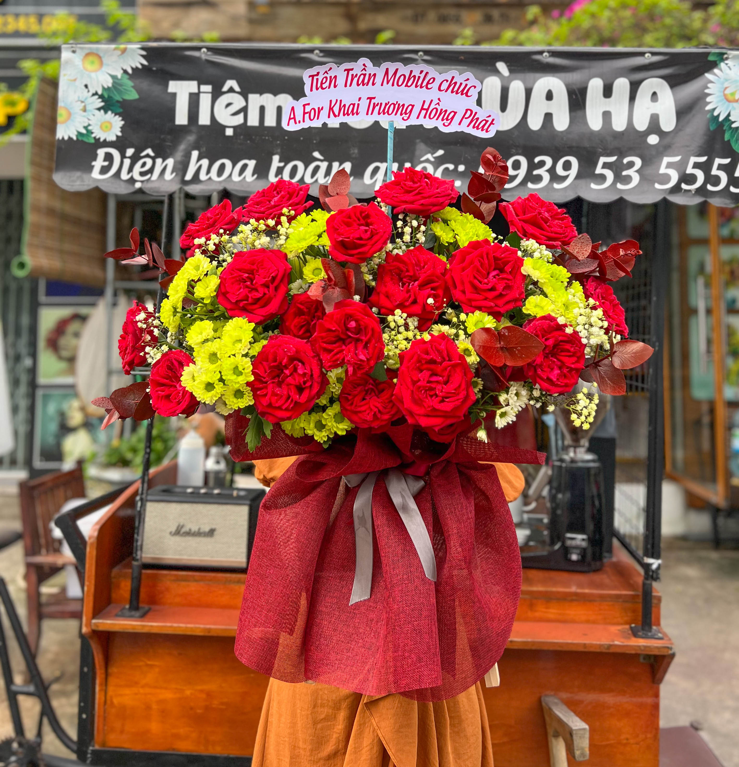 GIỎ CHÚC MỪNG ĐỎ ĐẠI PHÁT - GH92