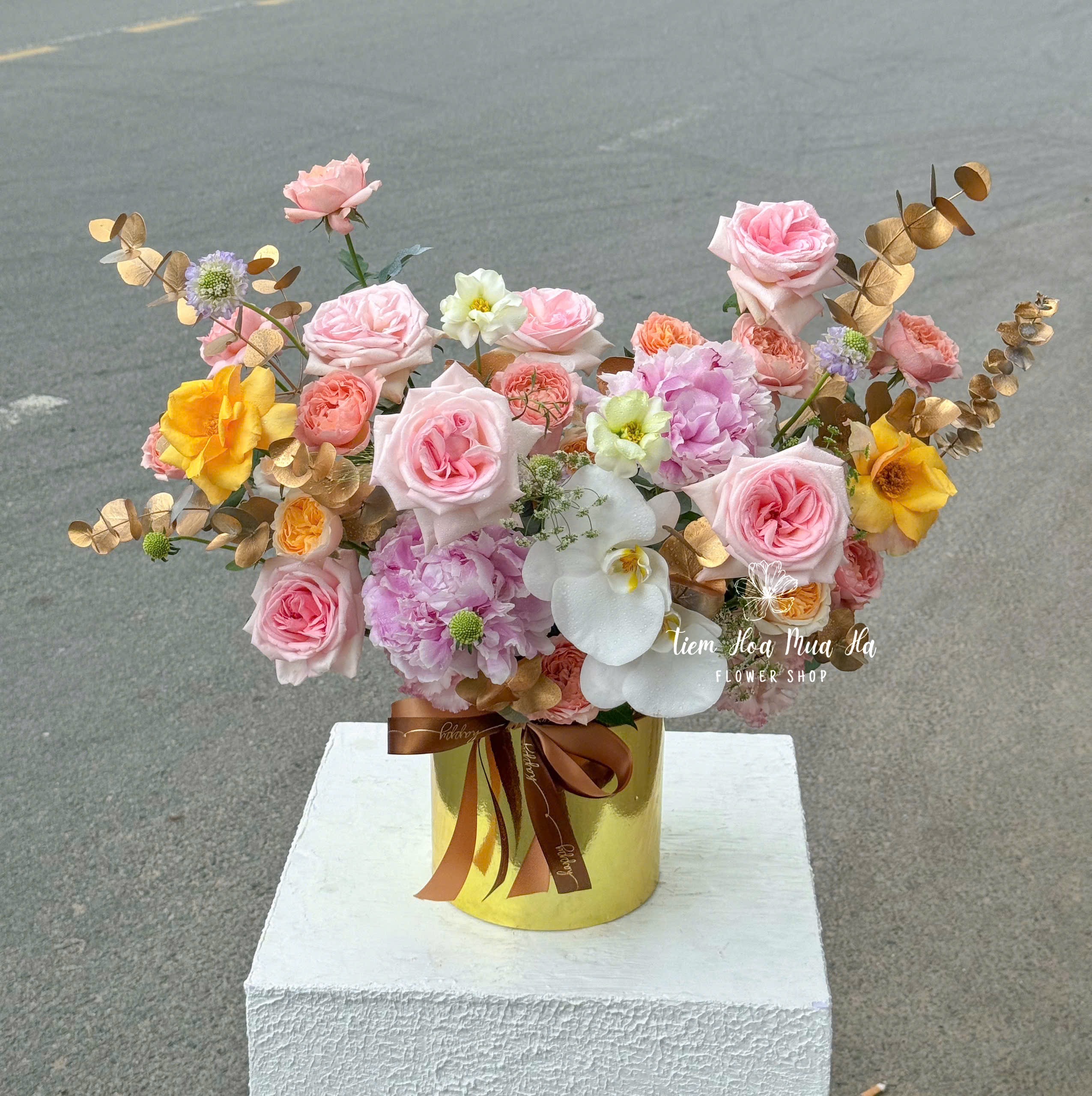 HỘP HOA MIX PEONY - GH168