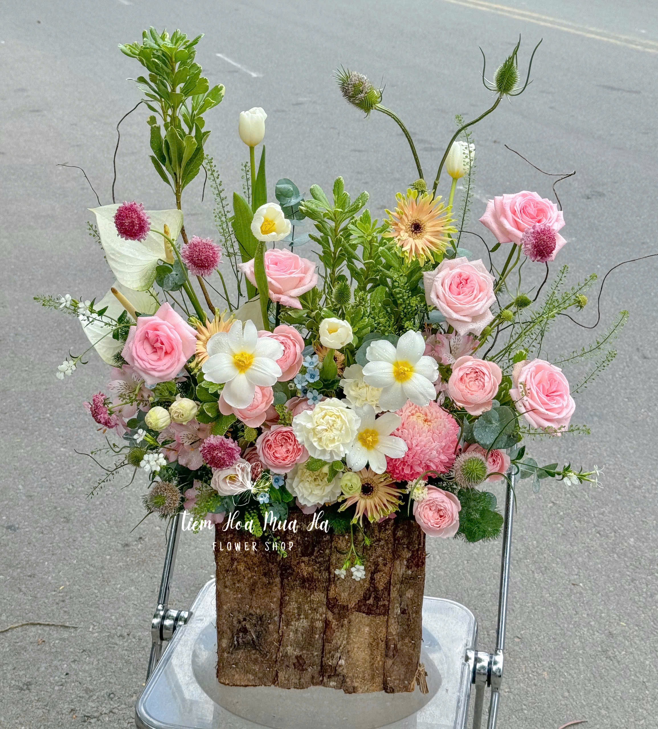 HỘP HOA MIX TULIP - GH179