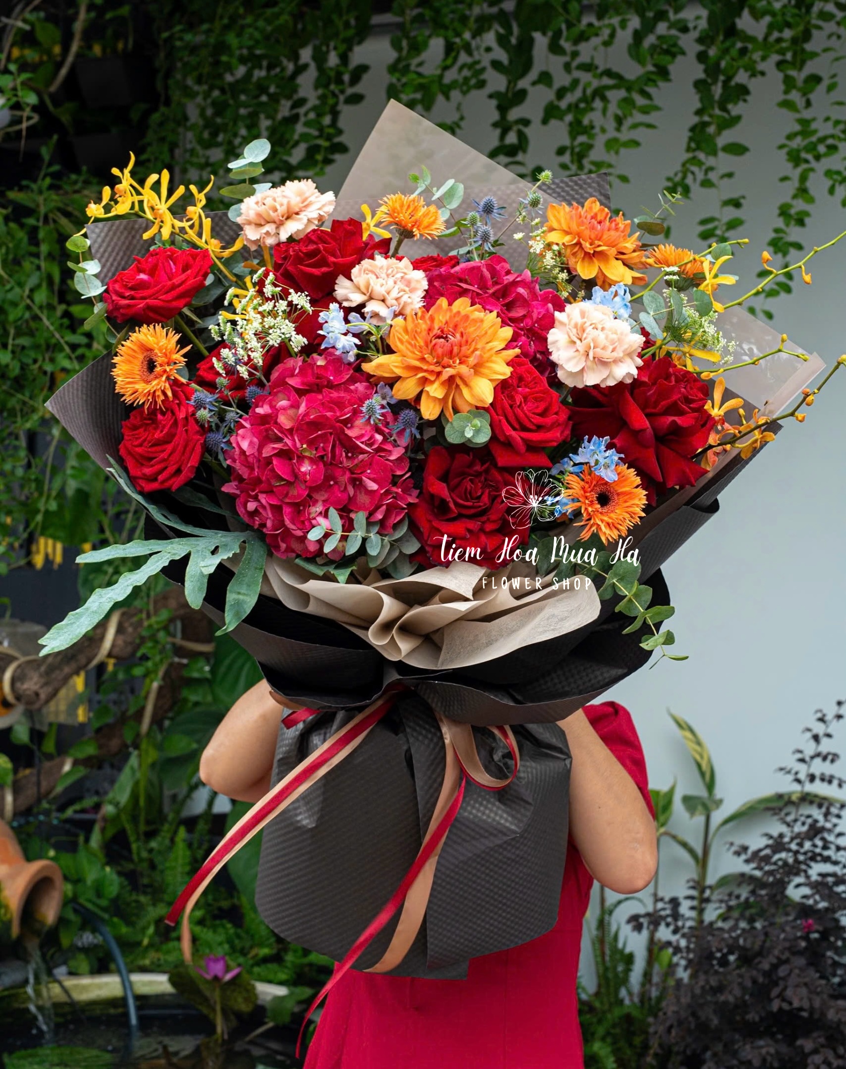 BÓ HOA NHẬP KHẨU - BH132