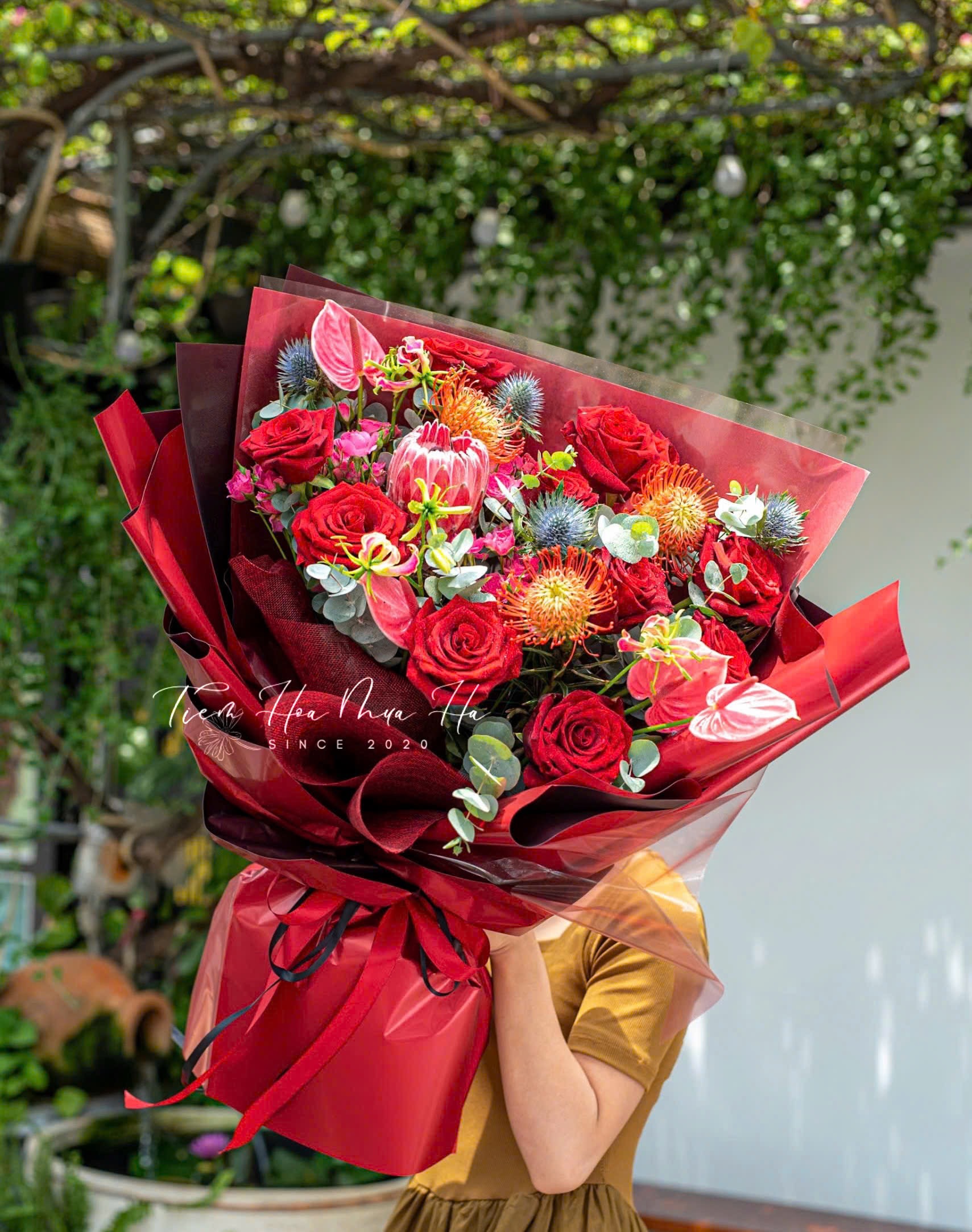 BÓ HOA NHẬP KHẨU - BH138